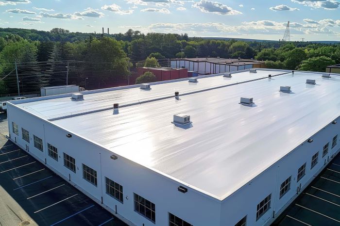 Riverwood Roofing and Construction - Commercial Roofing aerial view